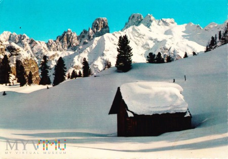 Dolomiti - Monte Cristallo m. 3199 – Versante
