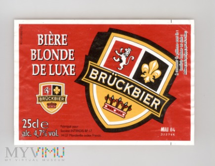 Brückbier Bière Blonde de Luxe