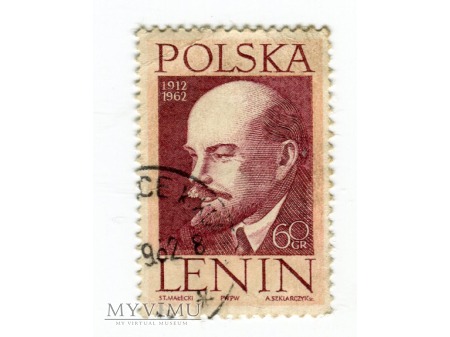 1962 2 odsłony Lenin 'a Włodzimierz na spacerku