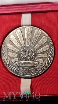 Pamiatkowy medal II Zlotu Korpusu Kadetów