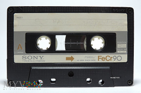 Sony FeCr 90 kaseta magnetofonowa