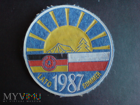 Lato 1987 Sommer. NRD-PRL.
