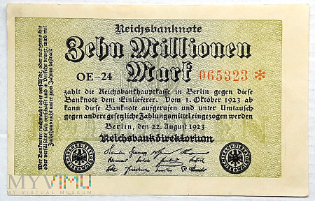 Niemcy 10 000 000 marek 1923
