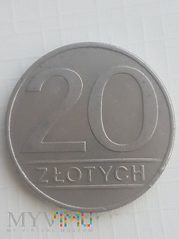 Duże zdjęcie 20 złotych 1987