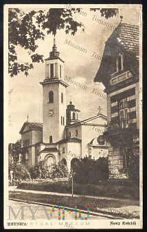 Duże zdjęcie Krynica - Nowy kościół - 1950