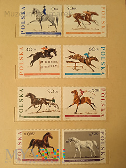 Klaser tom VII znaczki pocztowe 1966-1967 r.