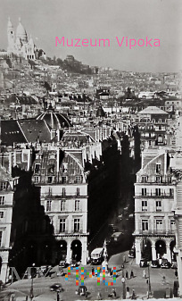 Paryż - Joanna D'Arc + widok na Sacré-Cœur