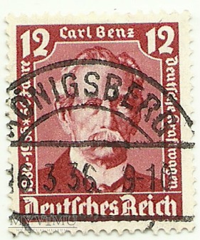 12 Pfennig Królewiec - Carl Benz
