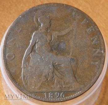 1 Penny 1896 W. Brytania