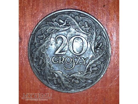 20 groszy z 1923 r.