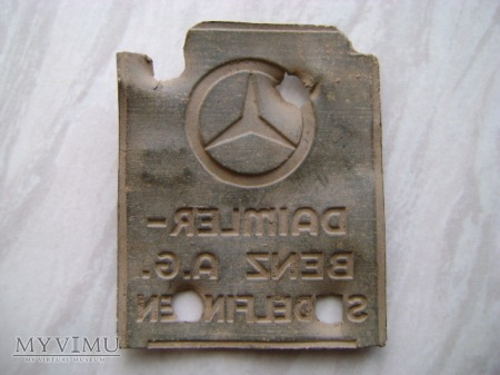 tabliczka Daimler Benz A.G.