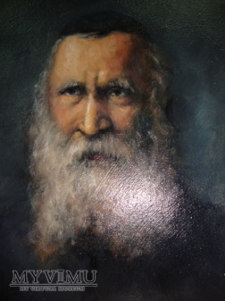 portret żyda 24x30 olej
