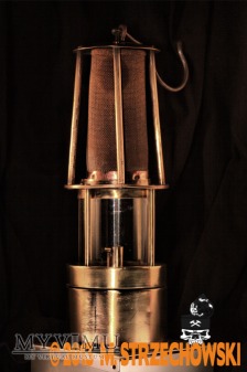 Lampa górnicza benzynowa C. Wittek
