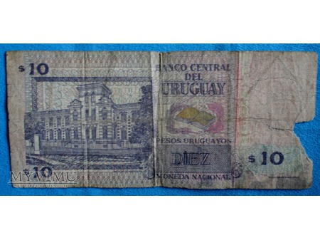 10 Pesos urugwajskich