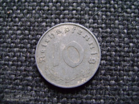 10 pfennigów 1941 B