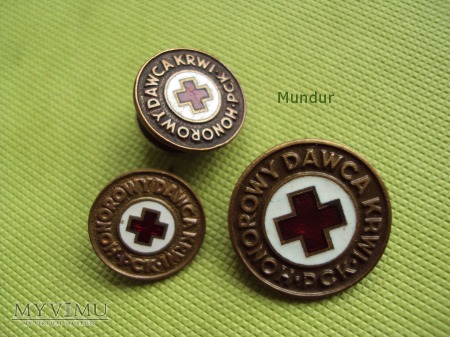 Brązowa odznaka Honorowy Dawca Krwi