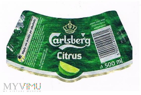 Duże zdjęcie carlsberg citrus