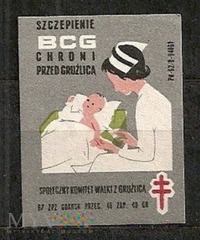 Szszepienie BCG hroni przed grużlicą.2.1967.Gdańsk