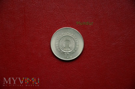 Duże zdjęcie Moneta: 10zł "XXV rocznica PRL 1944-1969"