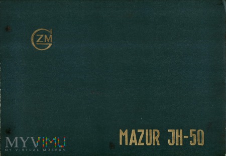Ciagnik Mazur JH 50 - Katalog części zamiennych