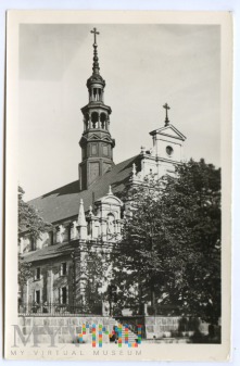 Kielce - Kościół Katedralny - 1956