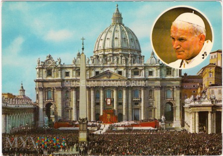 Duże zdjęcie Vaticano - Bazylika św. Piotra - 1971