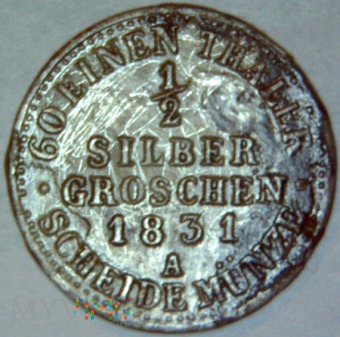 Fryderyk Wilhelm III 1797-1840-1/2 S.GROSCHEN 1831