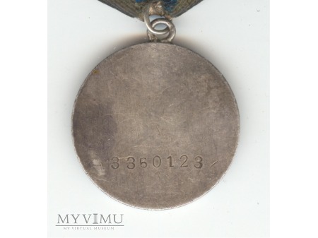 Medal za odwagę z numerem