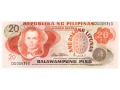 Filipiny - 20 pesos (1970)
