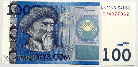 Kirgistan 100 som 2009