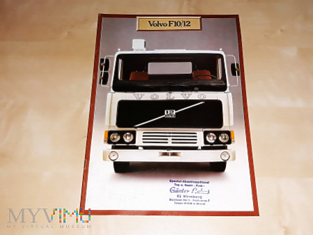 Prospekt Volvo F10/12 1979