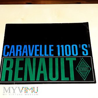 Duże zdjęcie Prospekt Renault Caravelle 1100 „S” 1966