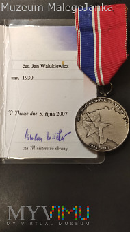 Legitymacja do Medalu dla Polaka - Czechy