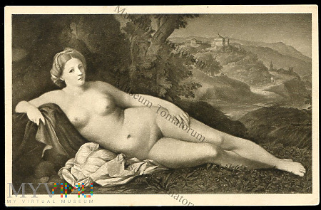 Palma Vecchio - Odpoczywająca Venus