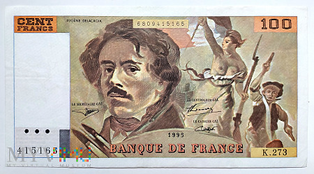 Francja 100 franków 1995