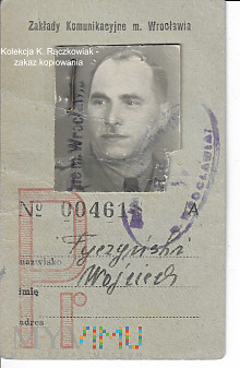 Płk W.J. Tyczyński 56 pp Krotoszyn bilet