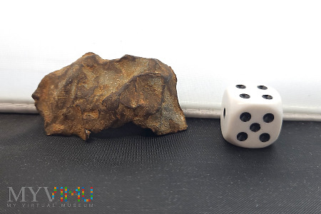 5.Gebel Kamil-42,6 grama- meteoryt żelazny niezgr