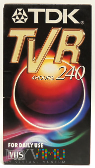 TDK TVR 240 kaseta VHS