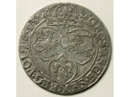 Duże zdjęcie Szóstak mennica Kraków- 1623 r-