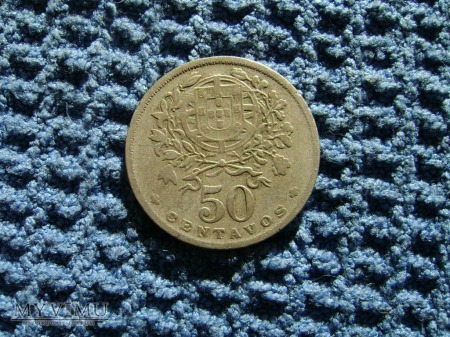 PORTUGALIA 50 centavos 1940