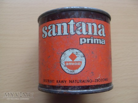 Duże zdjęcie Puszka po kawie "Santana prima"-1977r.