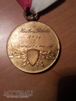 Medal Mistrz Polski 1931