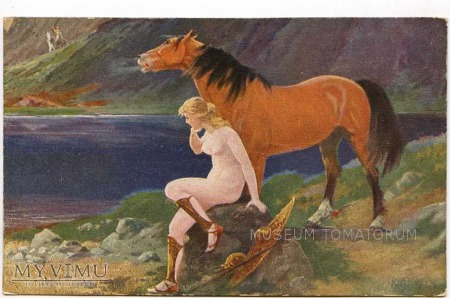Plinzer - Walkiria - Akt z koniem