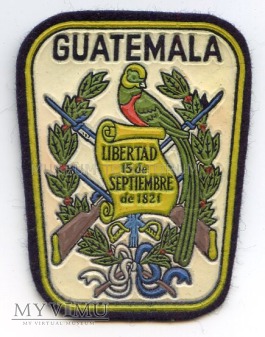 Naszywka - Gwatemala