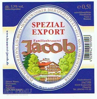 jacob spezial export