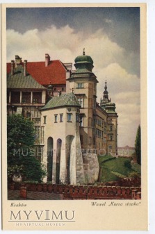 Kraków - Wawel od wschodu - lata 30-te