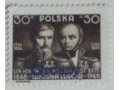 Znaczek PL 100-lecie Wiosny Ludów 1948
