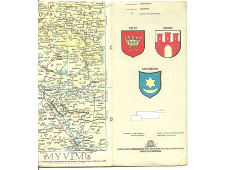 Mapa przeglądowa VI.
