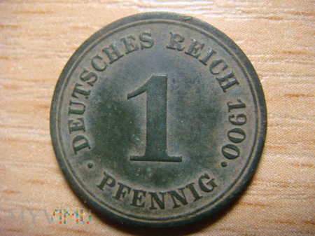 1 Pfennig 1900 E