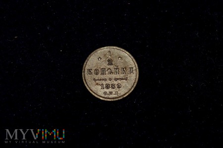 ½ Kopiejki 1889